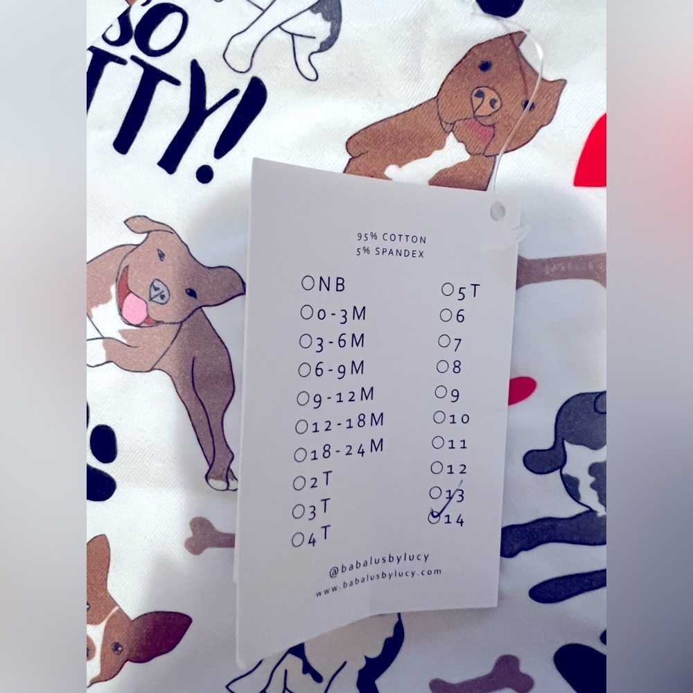 Babalus by Lucy - NWT So Pitty kids leggings Size 14 kids